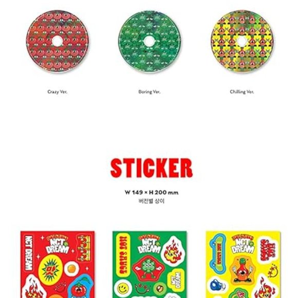 K POP NCT Dream - Hot Sauce [Photobook Chilling ver.] - Picture 4 of 7